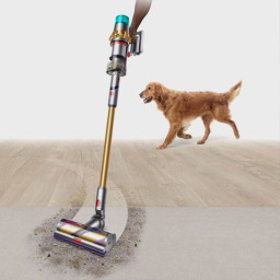 Беспроводной ручной пылесос Dyson V15 Detect Absolute Gold фото 4