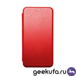 Чехол-книжка Fashion магнитный для смартфона Mi 9 (красная) купить в Уфе