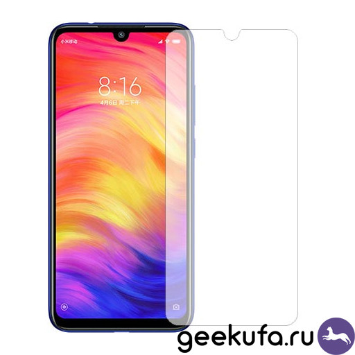 Защитное 2D стекло для телефона Redmi Note 7 Уфа купить в интернет-магазине