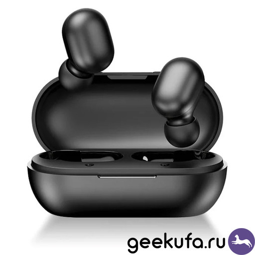 Беспроводные наушники TWS Bluetooth Headset HAYLOU-GT1 черные Уфа купить в интернет-магазине