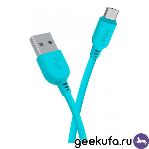 Micro USB TFN 1m голубой Уфа купить в интернет-магазине