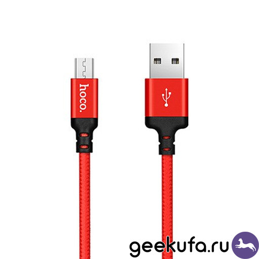 Micro USB Hoco X14 Times speed 1m красный Уфа купить в интернет-магазине