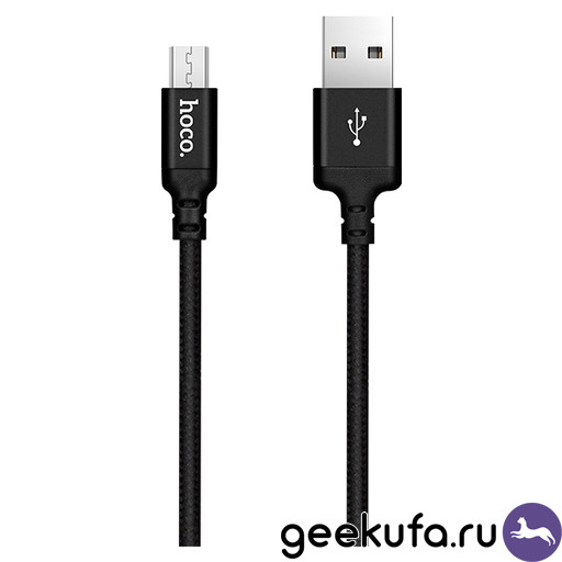 Micro USB Hoco X14 Times speed 1m черный Уфа купить в интернет-магазине