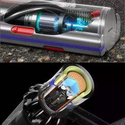 Беспроводной ручной пылесос Dyson V15 Detect Absolute Gold фото 3