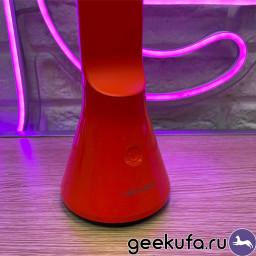 Настольная лампа Yeelight Rechargeable Folding Desk Lamp YLTD11YL (красная) фото 2