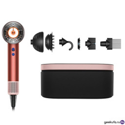 Фен Dyson Supersonic Nural HD16 Strawberry Bronze/Blush Pink Gift Edition фото 1