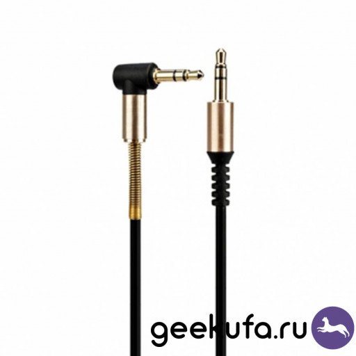 Аудио-кабель AUX HOCO UPA02 Smart Stile 2m черный Уфа купить в интернет-магазине