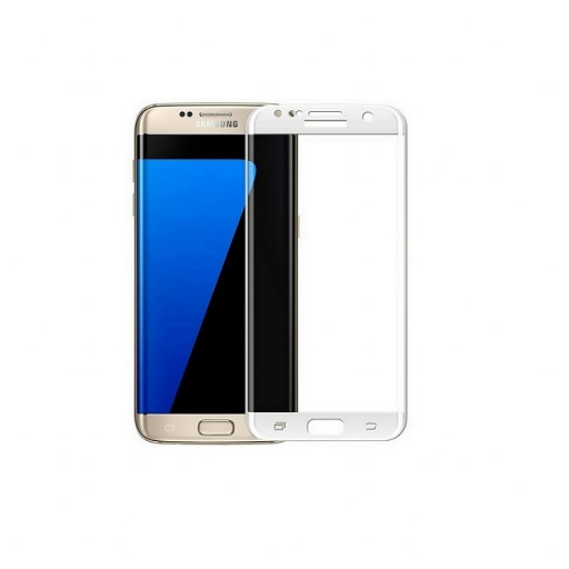 Защитное 3D стекло для телефона Samsung A3 A310 (белое) Уфа купить в интернет-магазине