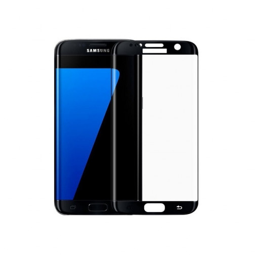 Защитное 3D стекло для телефона Samsung A3 A320 (черное) Уфа купить в интернет-магазине