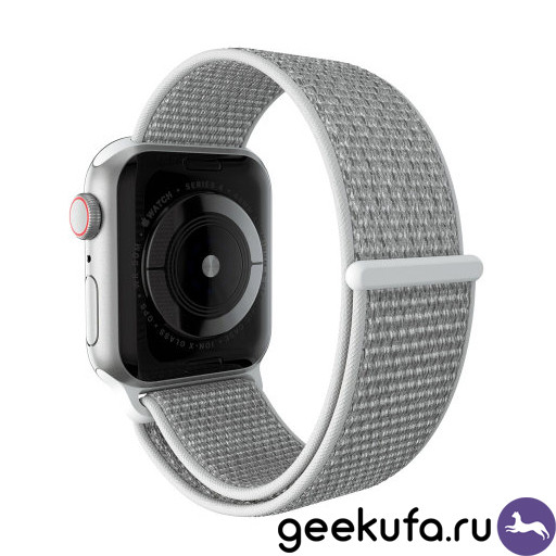 Спортивный браслет для Apple Watch 38/40mm белый Уфа купить в интернет-магазине