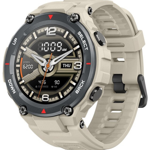 Умные часы Amazfit T-Rex Smart Watch Standart бежевый Уфа купить в интернет-магазине