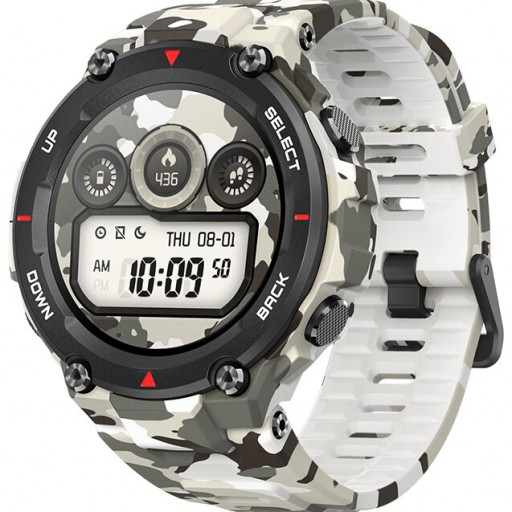 Умные часы Amazfit T-Rex Smart Watch Standart камуфляж Уфа купить в интернет-магазине