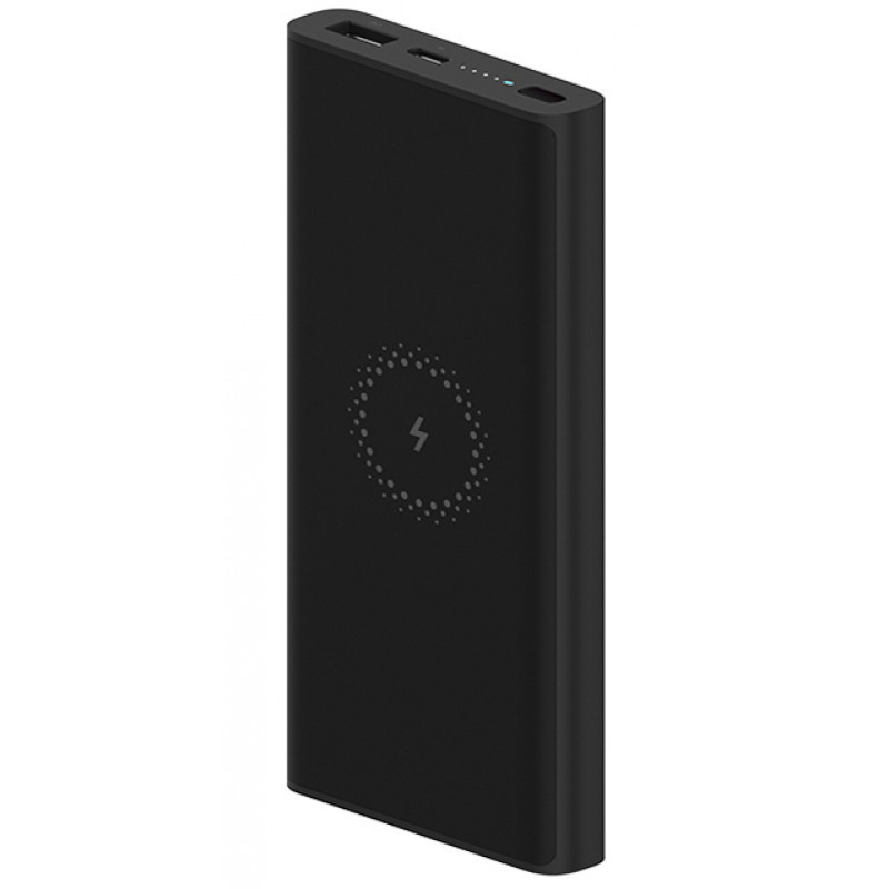 Внешний аккумулятор с беспроводной зарядкой Xiaomi Mi Power Bank Youth Edition 10000 mAh (черный) Уфа купить в интернет-магазине
