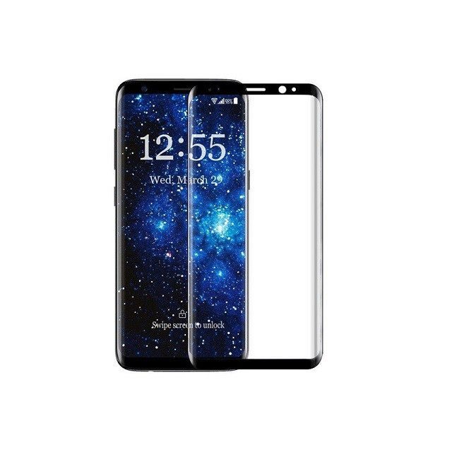 Защитное 5D стекло для телефона Samsung S8 Уфа купить в интернет-магазине