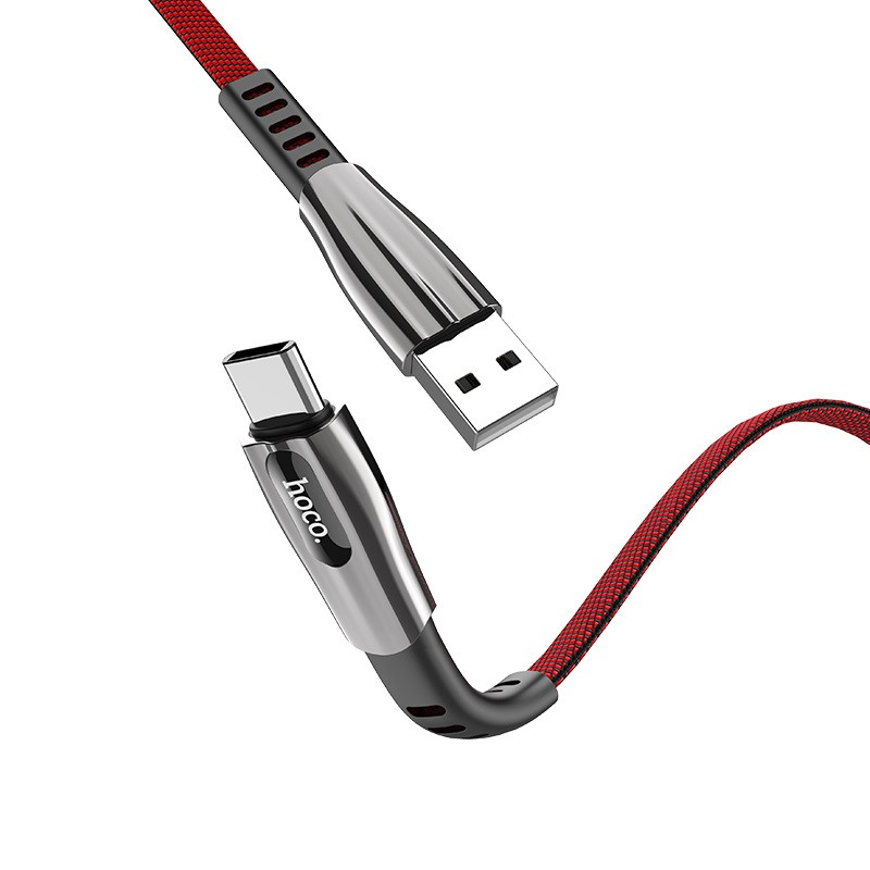 Type-C кабель HOCO U70 Splender Type-C 1m красный Уфа купить в интернет-магазине