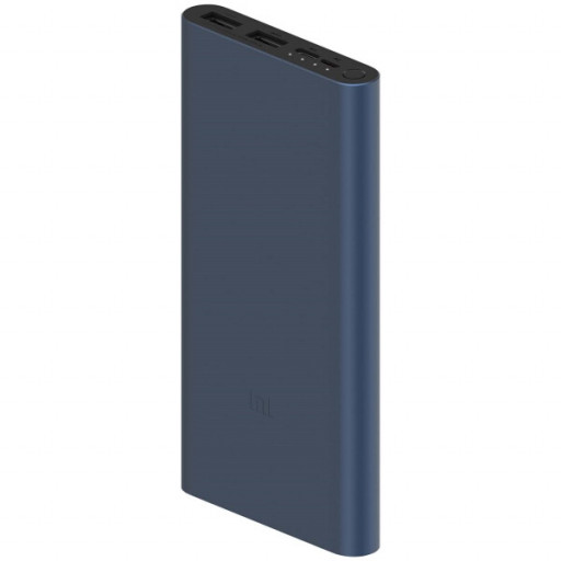 Внешний аккумулятор Xiaomi Mi Power Bank 3 10000 mAh 2 USB темно-синий Уфа купить в интернет-магазине