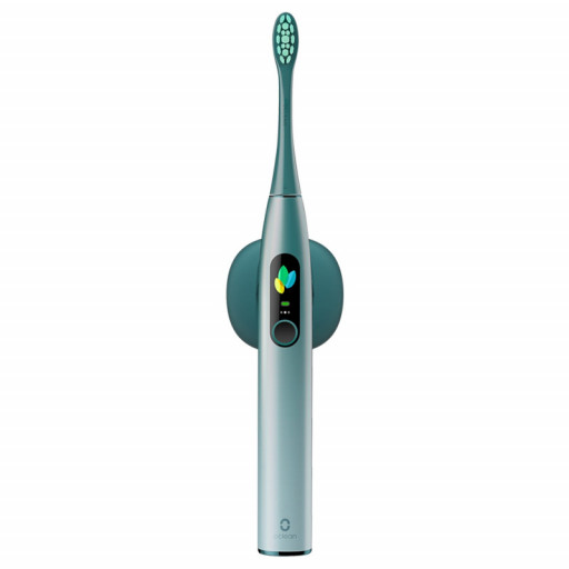 Умная электрическая зубная щетка Xiaomi Oclean X Sonic Electric Toothbrush зеленая Уфа купить в интернет-магазине