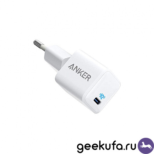 Сетевое зарядное устройство Anker PowerPort 3 Nano 18W USB-C Уфа купить в интернет-магазине