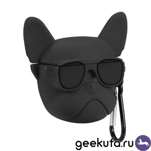 Силиконовый бокс для AirPods Black Dog Уфа купить в интернет-магазине