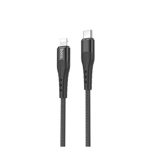 Lightning кабель HOCO U64 Superior PD cable Type-C черный Уфа купить в интернет-магазине