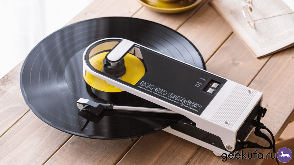 Возвращение легенды: проигрыватель виниловых дисков Audio-Technica Sound Burger AT-SB727