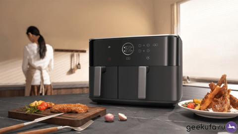 Аэрогриль Xiaomi Mi Dual Zone Air Fryer 10L — здоровая магия на вашей кухне