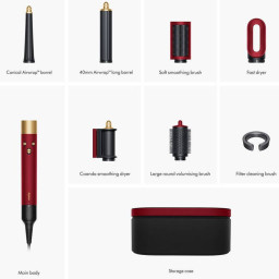 Стайлер Dyson Airwrap i.d. HS08 Red Velvet / Gold фото 2