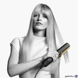 Выпрямитель Dyson HT01 Airstrait Straightener черный/золотой фото 4