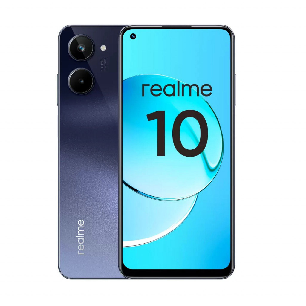 Смартфон Realme 10 8/128GB (черный) Уфа купить в интернет-магазине
