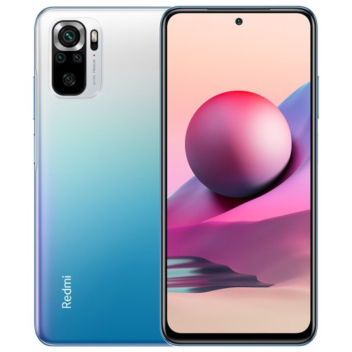 Смартфон Xiaomi Redmi Note 10S 8/128Gb без NFC Blue Уфа купить в интернет-магазине